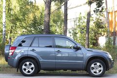 Расширители колесных арок (вынос 25 мм) Suzuki Grand Vitara 2005-2008, 2008-2012. Глянец (под покраску)
